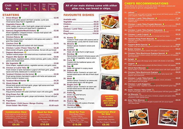 Peppers Indian Cuisine Takeaway Belfast Indian Takeaway